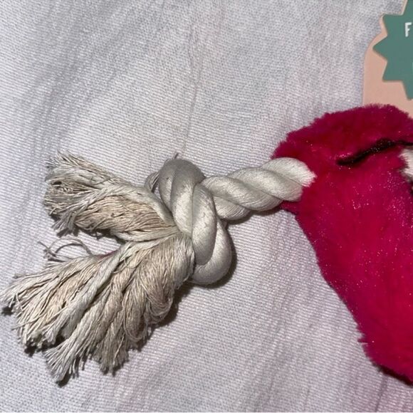 FRINGE Valentine’s Day Plush BE MINE Sloth Fetch & Fun Squeaky Dog Toy - Picture 5 of 8